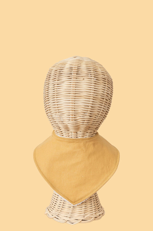Kiin Baby - Dribble Bib: Golden Tan