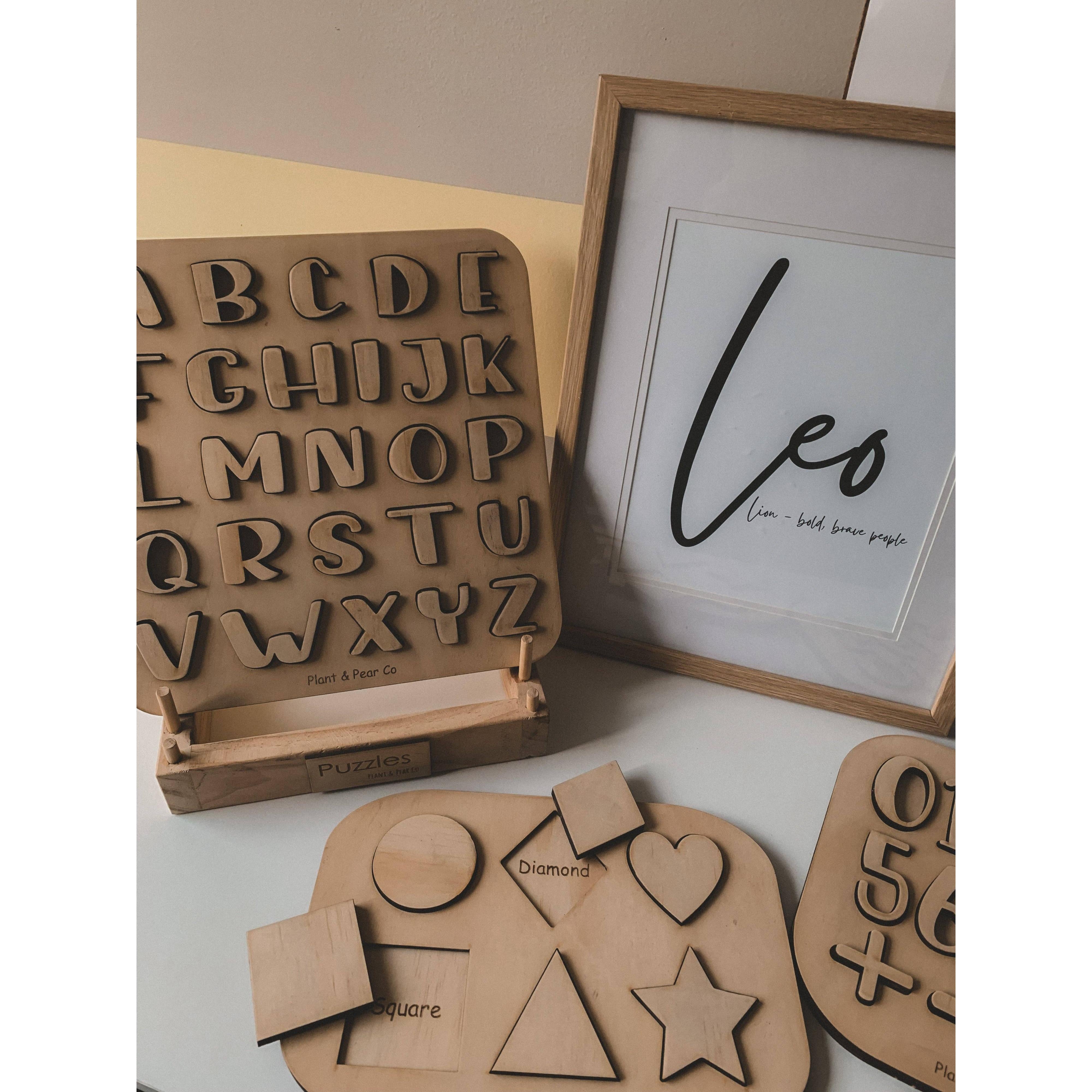 Chunky Alphabet Puzzle