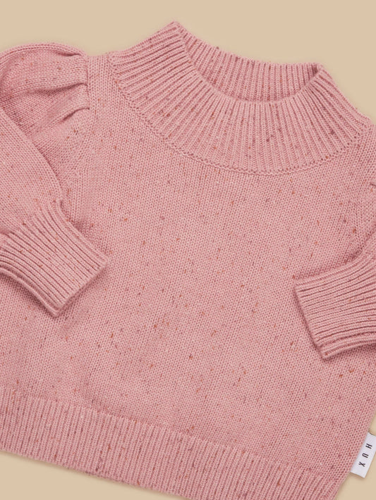 Huxbaby - SPRINKLES KNIT PUFF JUMPER