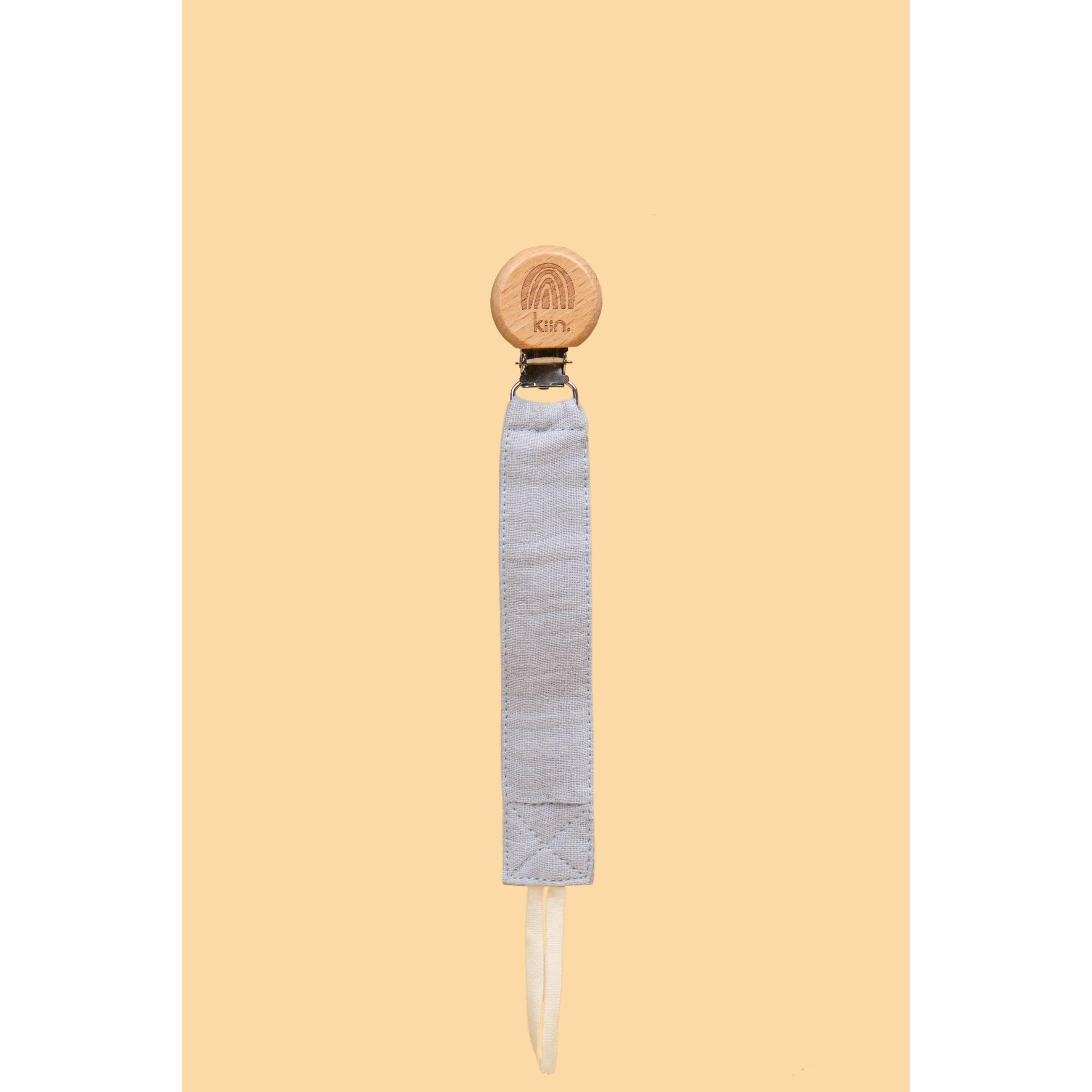 Kiin Baby - Cotton Dummy Clip: Cloud