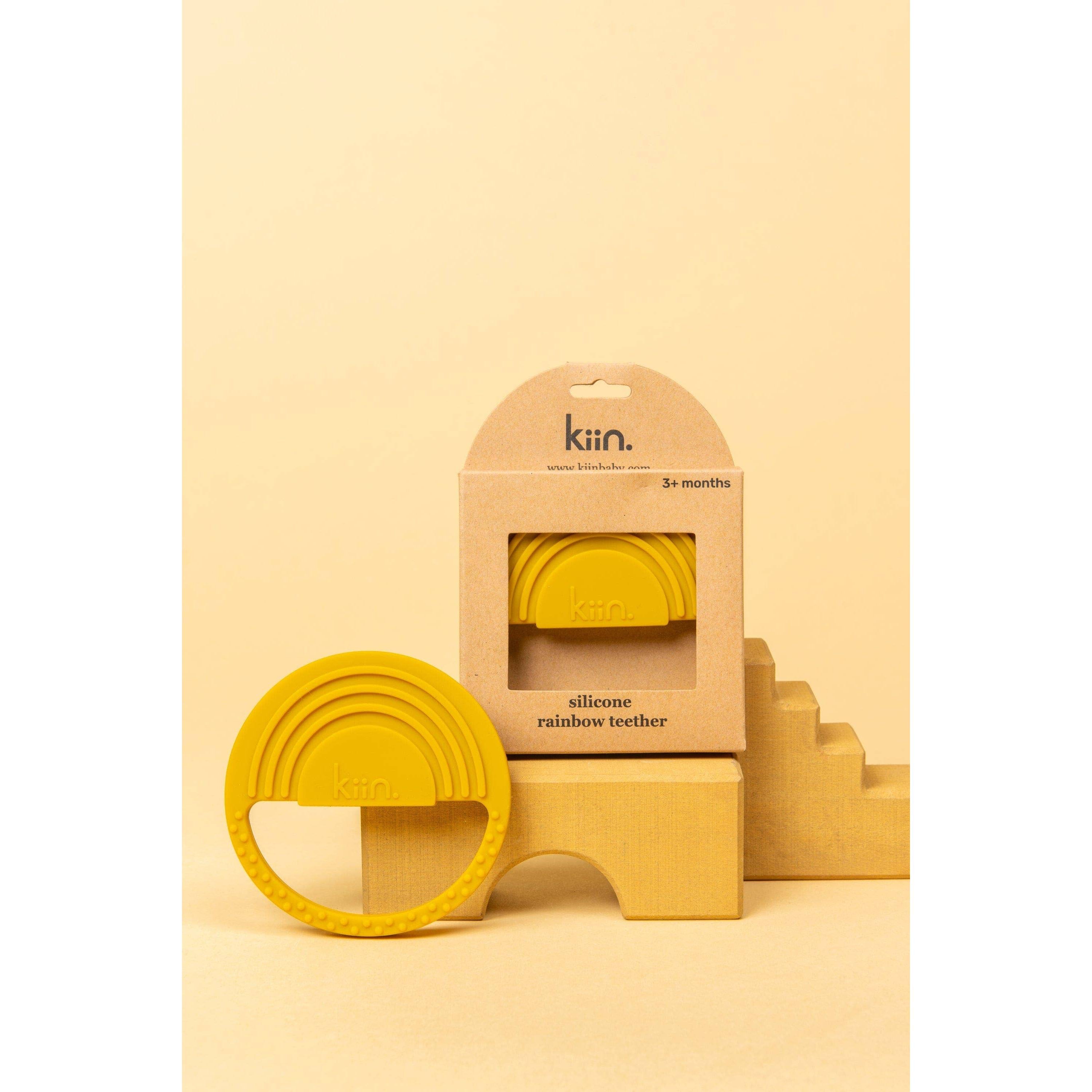Kiin Rainbow Silicone Teether
