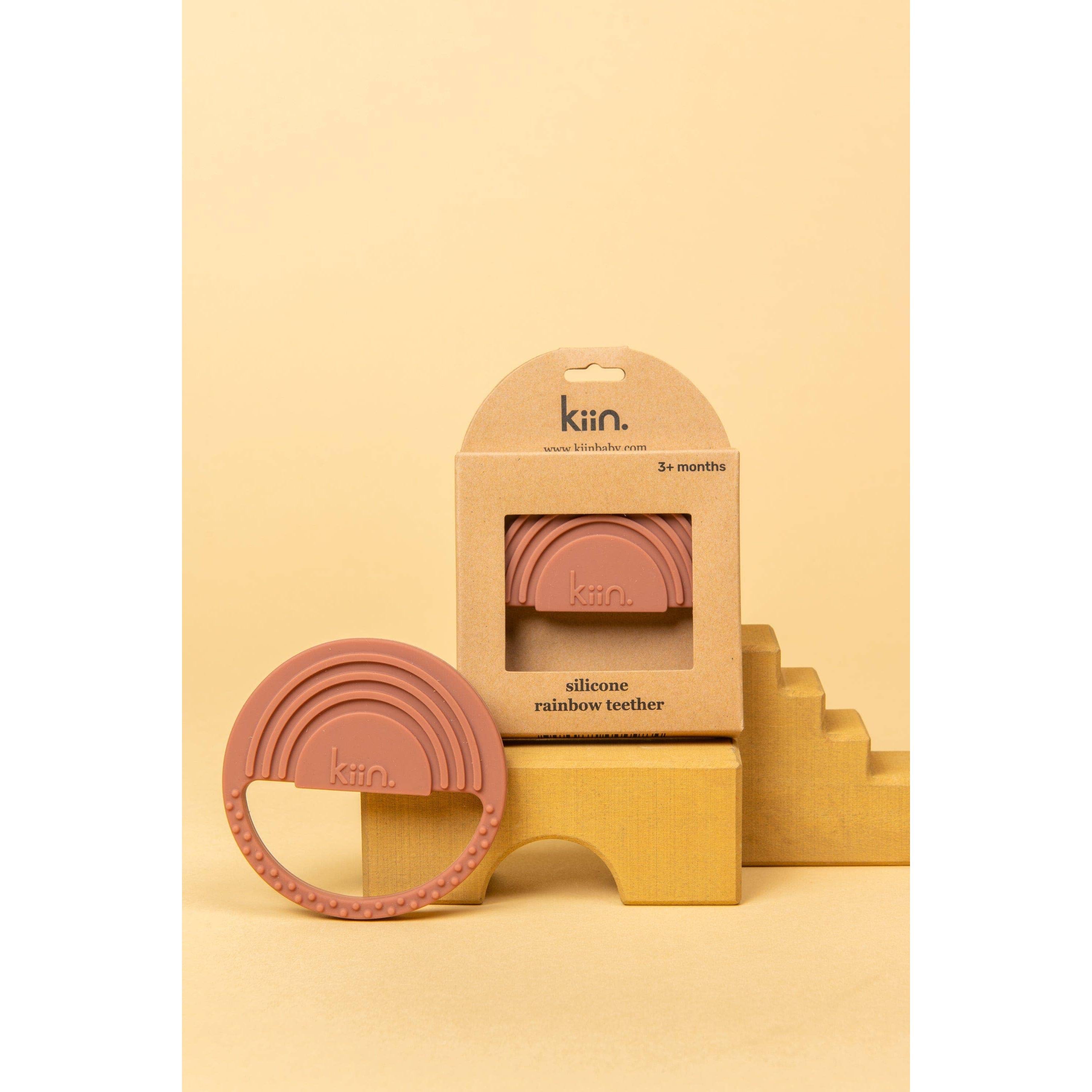Kiin Rainbow Silicone Teether