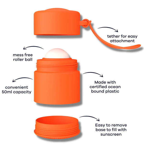 Solmates - Refillable Sunscreen Applicator