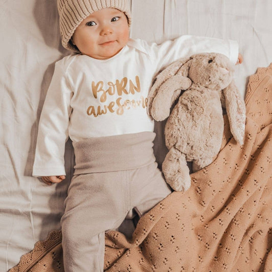 Bespoke Baby - Grey Pants: 00 | 3-6 Months / Grey
